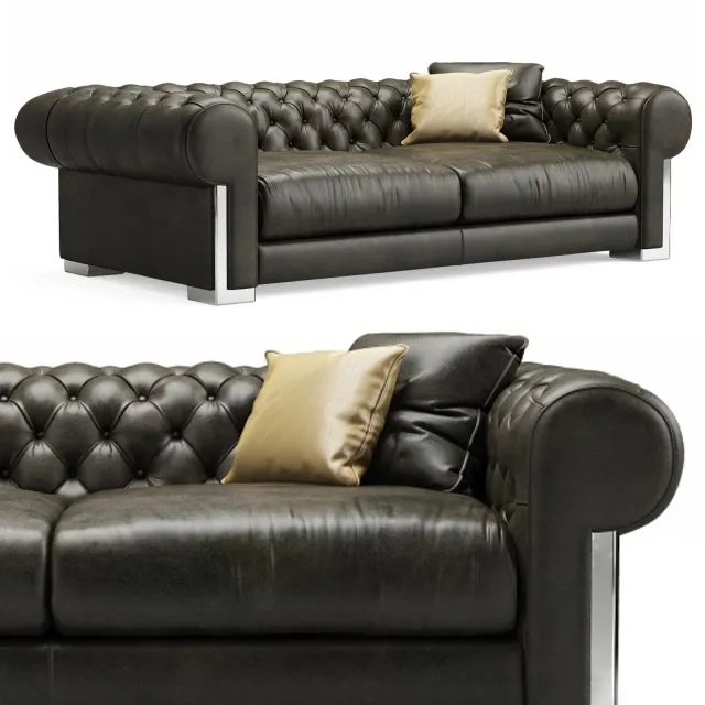 furniture – Alberta Cheope Square sofa 3D Model