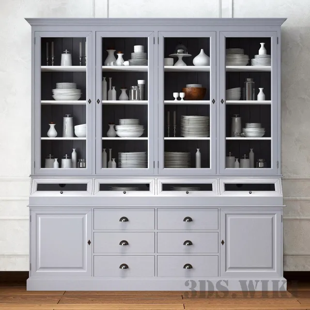 furniture – Alexandrine Provence sideboard 3D Model furniture – Alexandrine Provence sideboard 3D Model