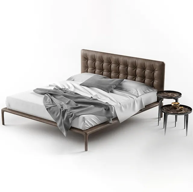 furniture – Alivar Boheme bed 2 3D Model