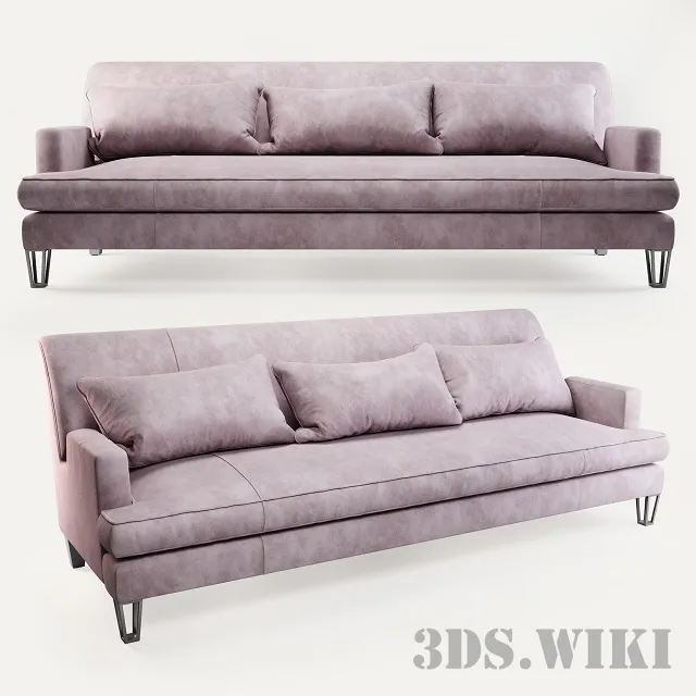 furniture – Almandine sofa by Baker 3D Model