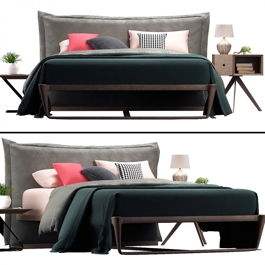 furniture – AltaCorte Pegaso bed collection ecolab night 3D Model furniture – AltaCorte Pegaso bed collection ecolab night 3D Model