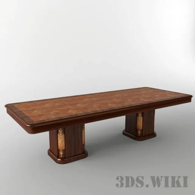 furniture – Ambassador table 3D Model