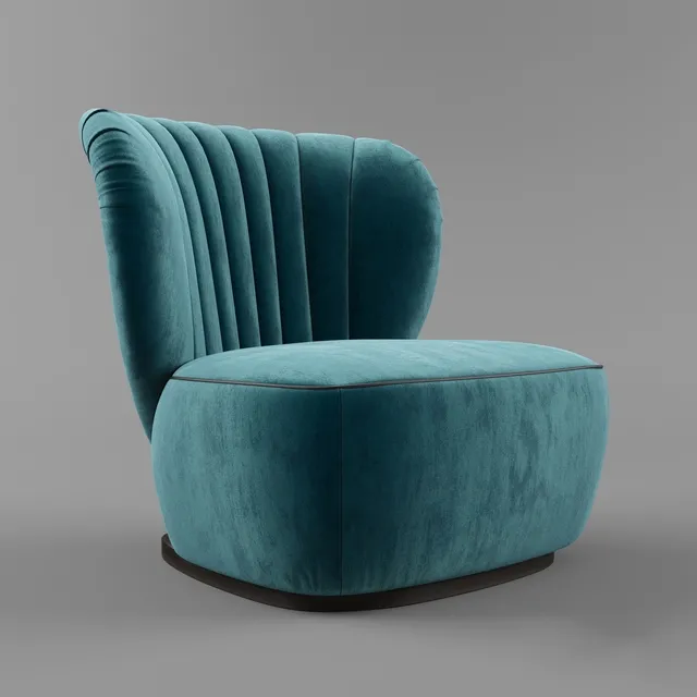 furniture – Amelia Armchair by Black Tie 3D Model