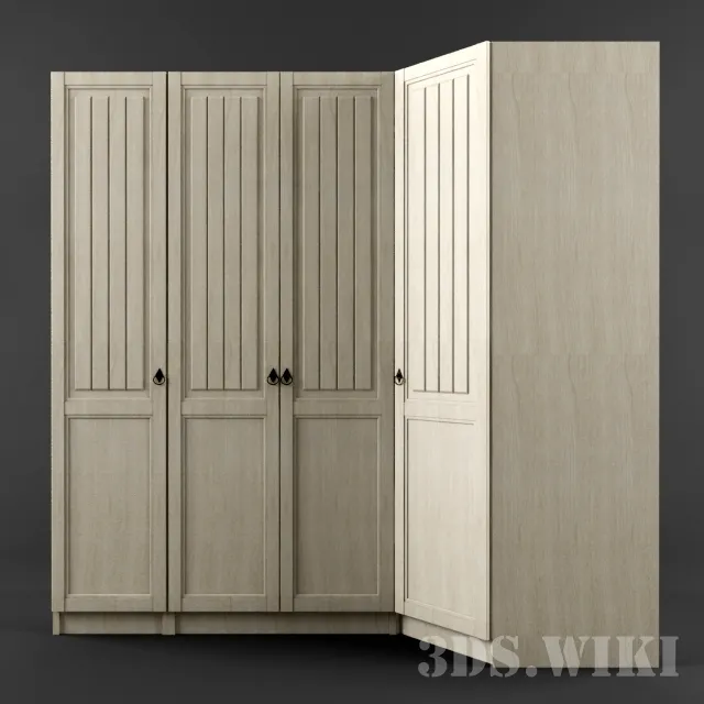 furniture – Amelie’s wardrobe 3D Model