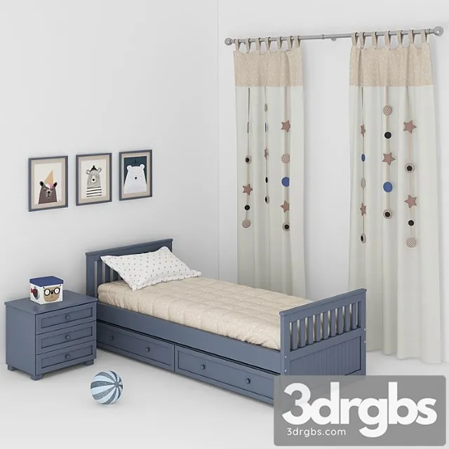 Furniture and Accessories for Children 3D Model Download