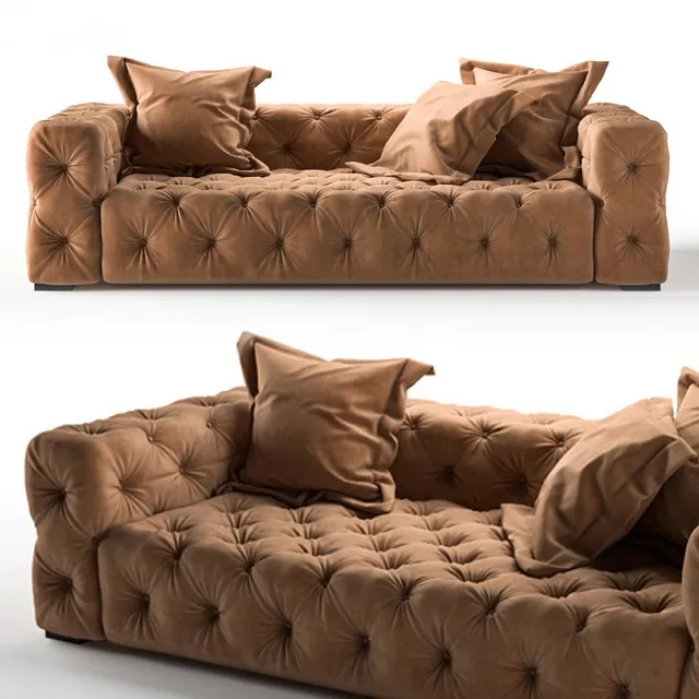 furniture – Andrea sofa and armchair 3D Model