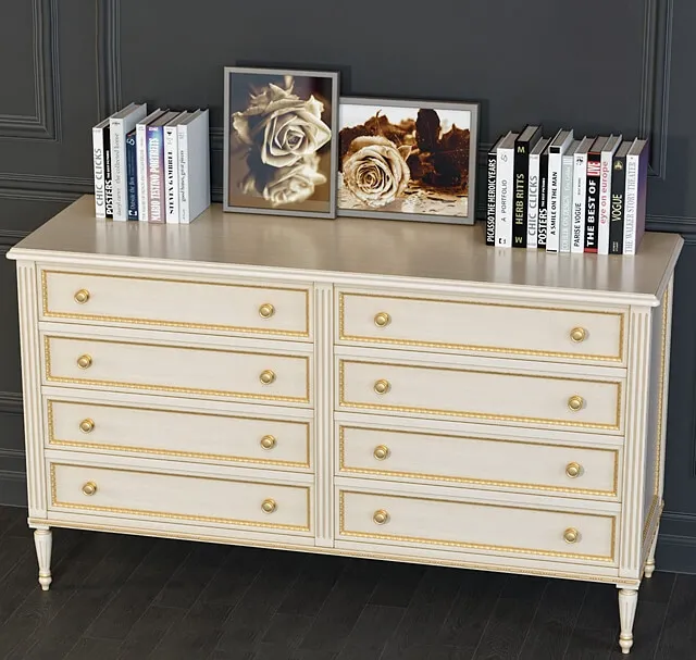 furniture – Angelo Cappelini commode art 211 3D Model furniture – Angelo Cappelini commode art 211 3D Model
