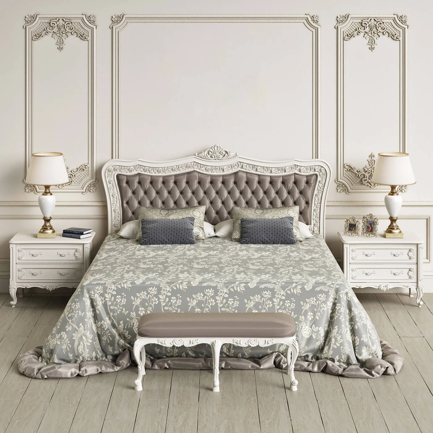 furniture – Angelo Cappellini Itaca Bedroom 3D Model