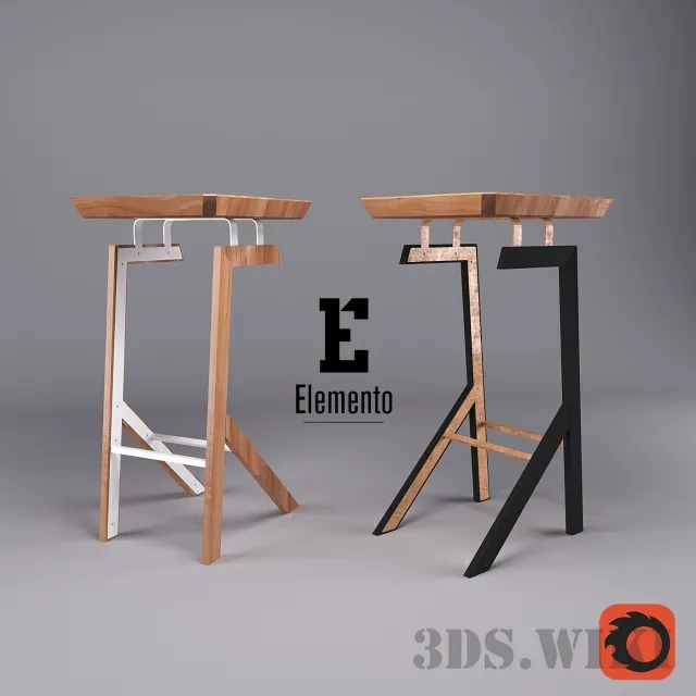 furniture – ANIMA Stool 3D Model furniture – ANIMA Stool 3D Model