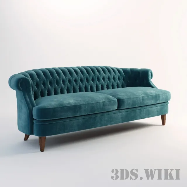 furniture – Antique Sofa 3D Model