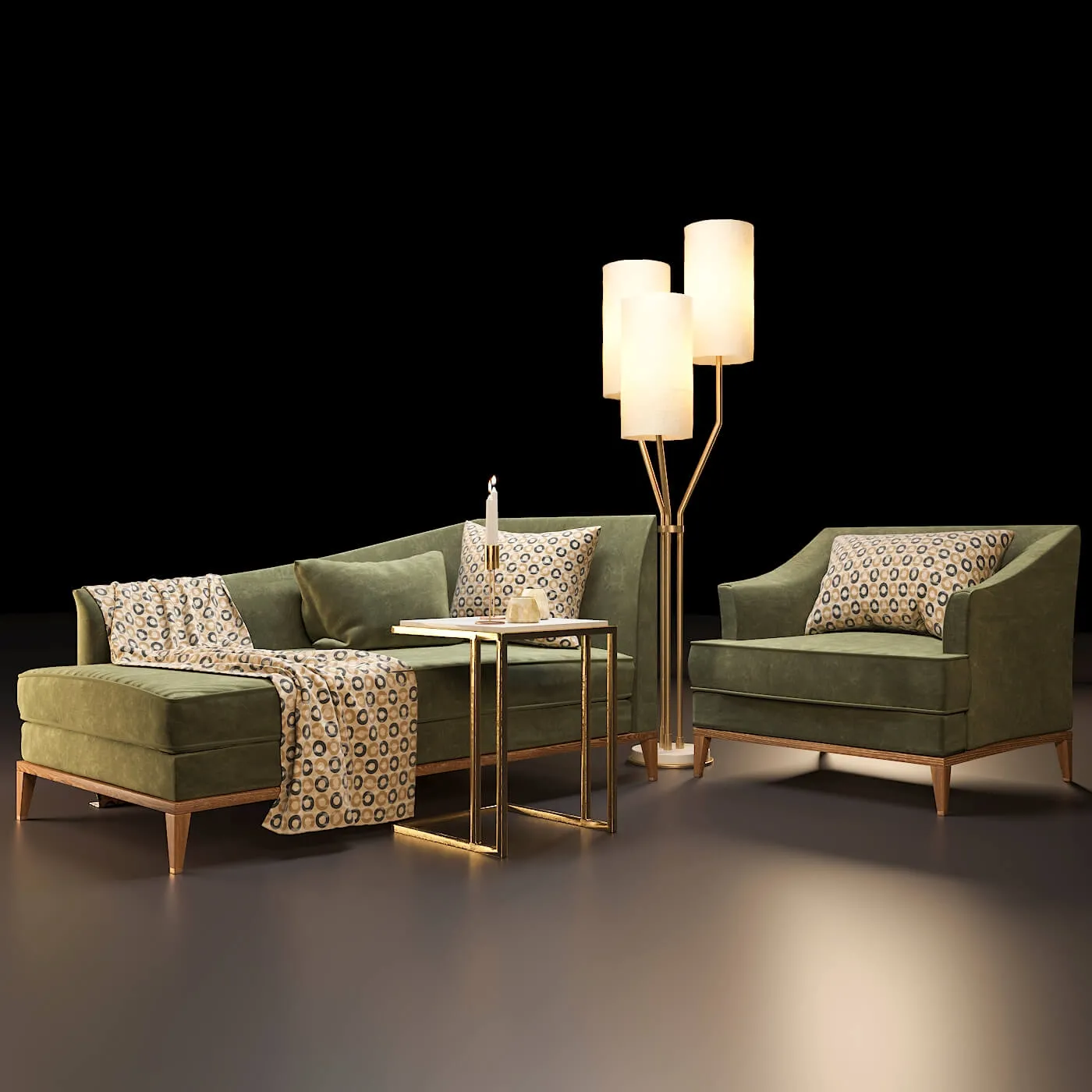 furniture – Any  Hone Furniture Set 3D Model