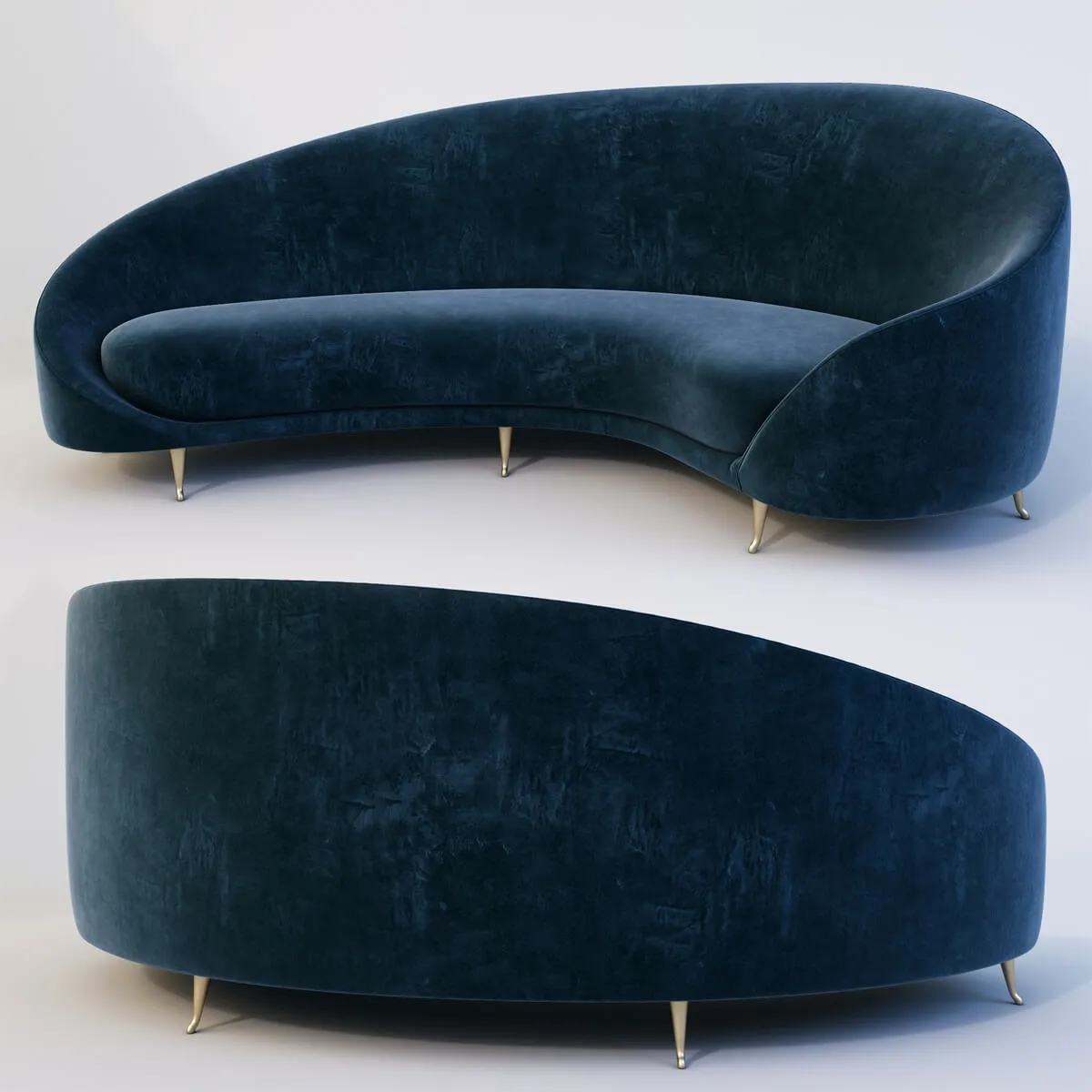 furniture – Arc sofa 3D Model