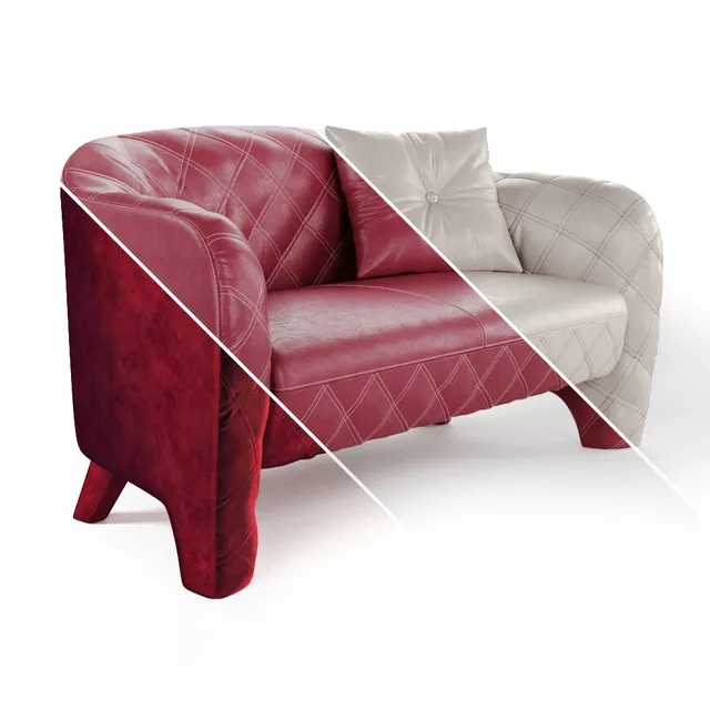 furniture – Ardoni Alicante  sofa 3D Model