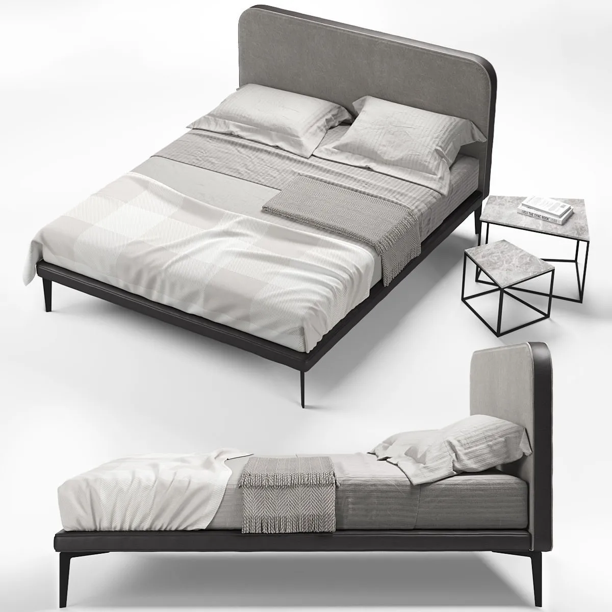 furniture – Arflex Suite Bed 3D Model