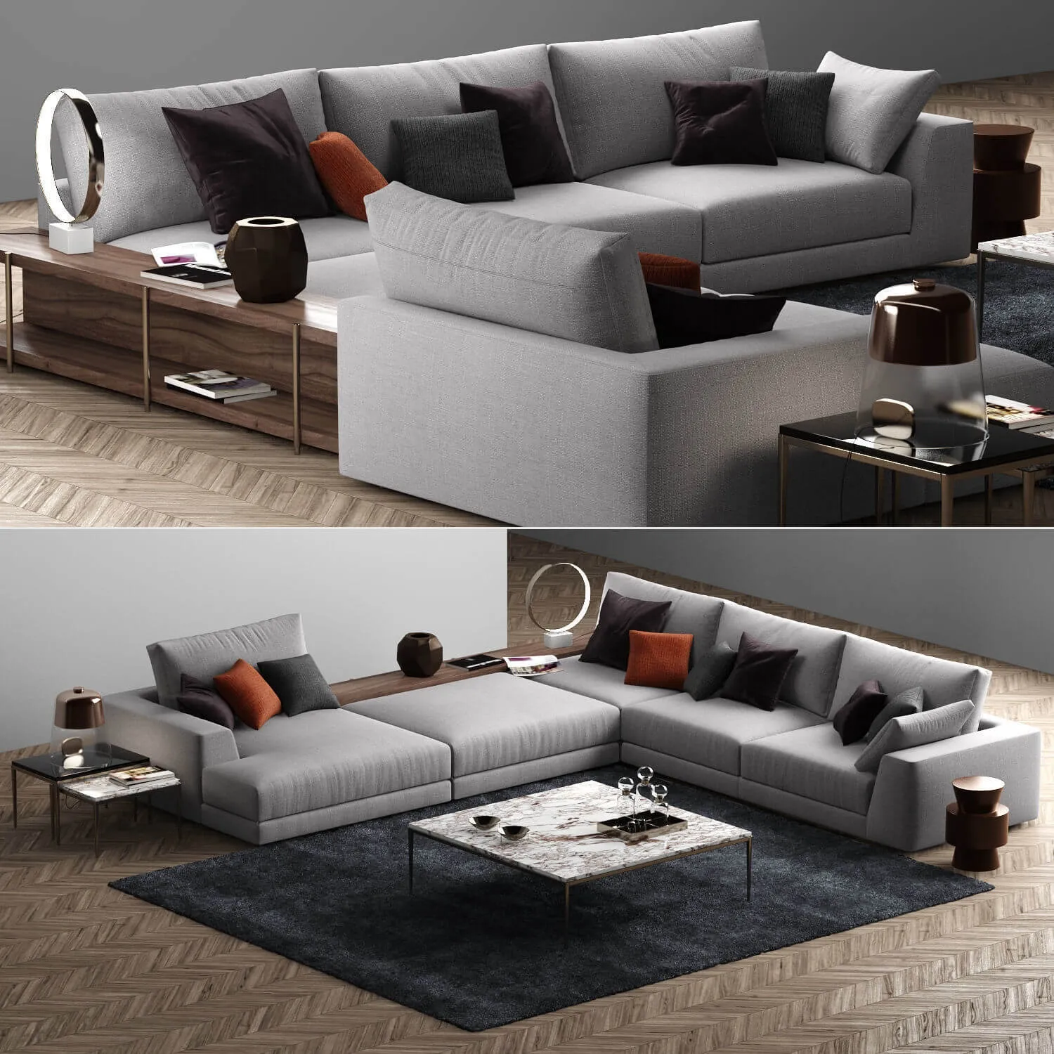 furniture – Argo sofa – MisuraEmme 3D Model