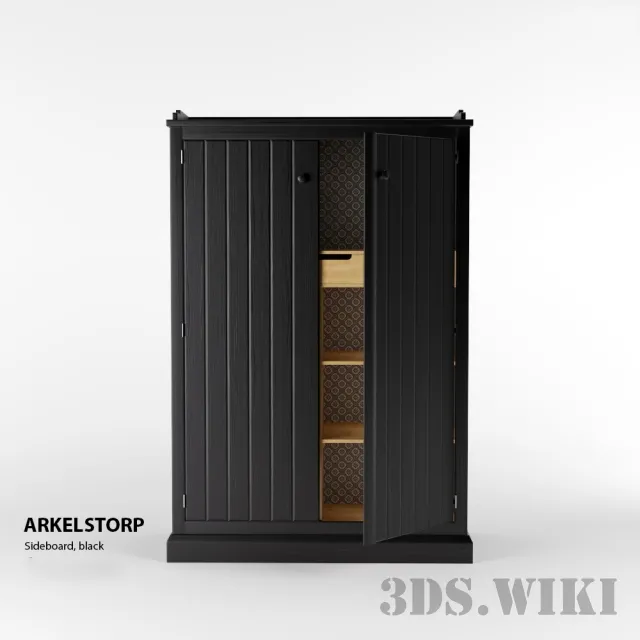 furniture – Arkelstorp Wardrobe from IKEA 3D Model