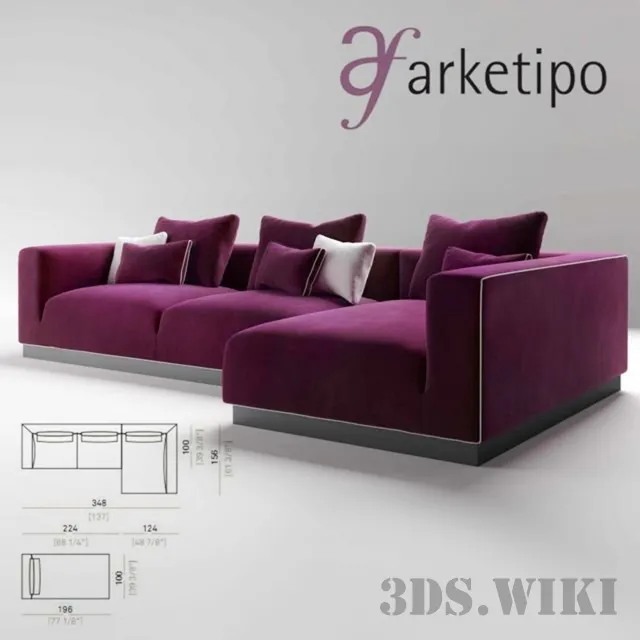 furniture – Arketipo Norman 3D Model