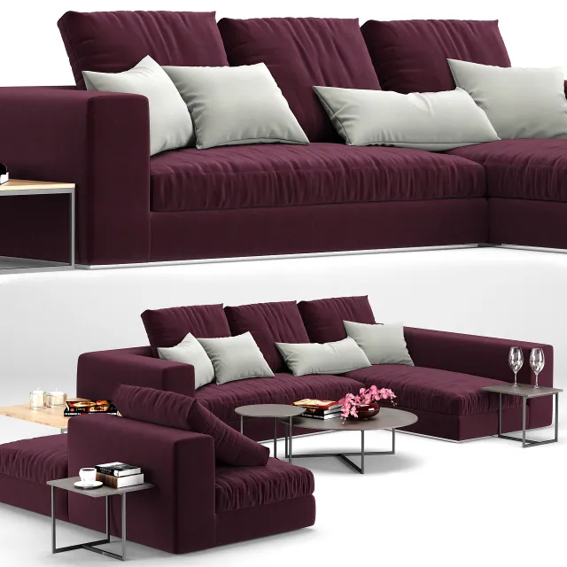 furniture – Arketipo sofa 088 3D Model furniture – Arketipo sofa 088 3D Model