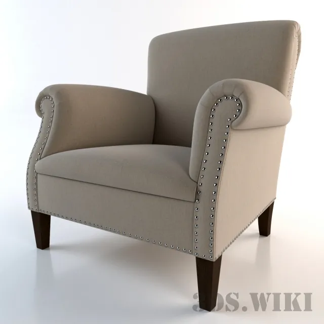 furniture – Armchair BEGONIA 3D Model