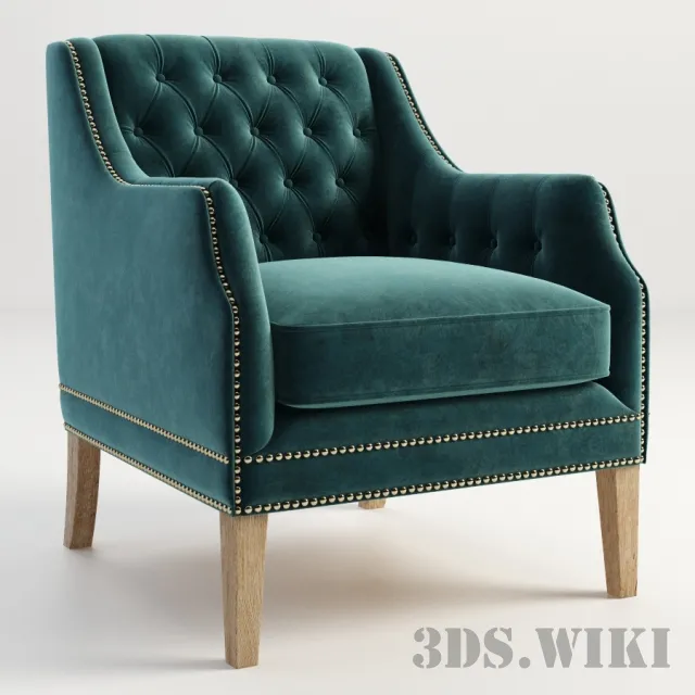 furniture – Armchair CARMELA 3D Model