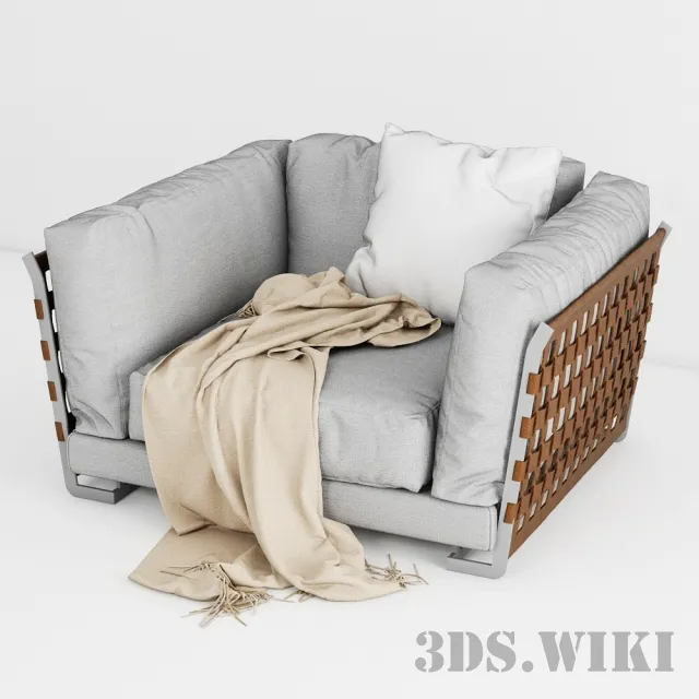 furniture – Armchair Cestone 3D Model