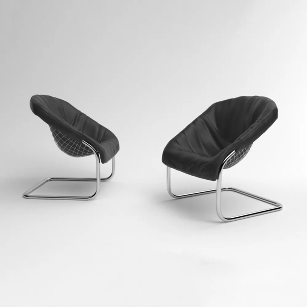 furniture – Armchair Cortina by Minotti 3D Model