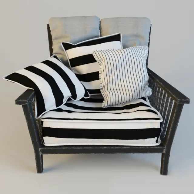 furniture – Armchair David Mobilidea 65 3D Model