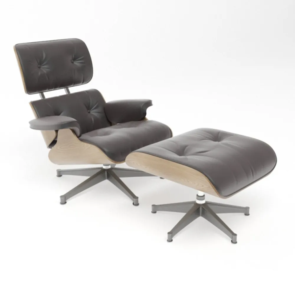 furniture – ARMCHAIR EAMES LOUNGE & OTTOMAN 3D Model