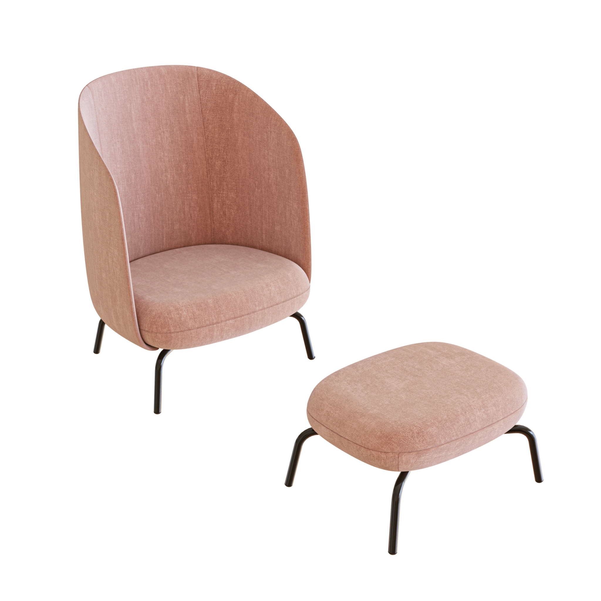 furniture – Armchair Easy Nest 3D Model