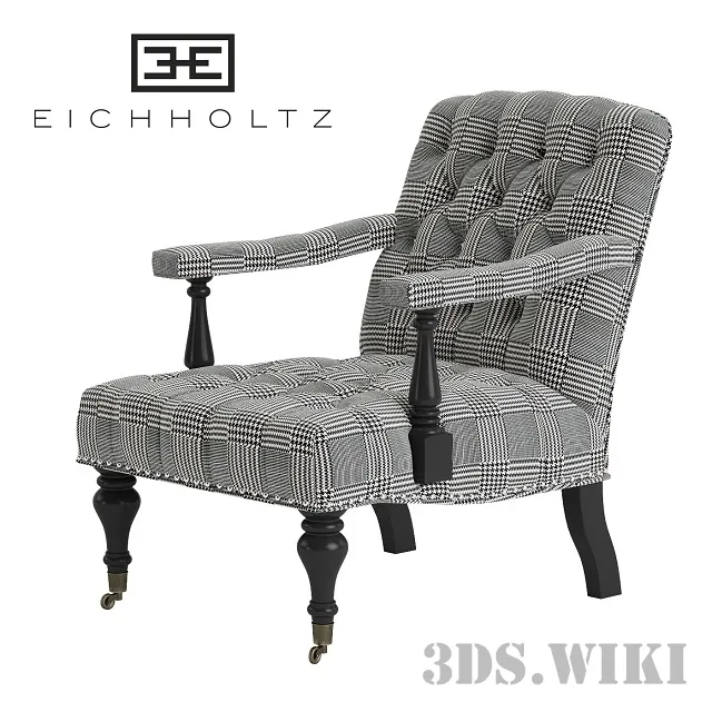 furniture – Armchair Eichholtz 108957 3D Model