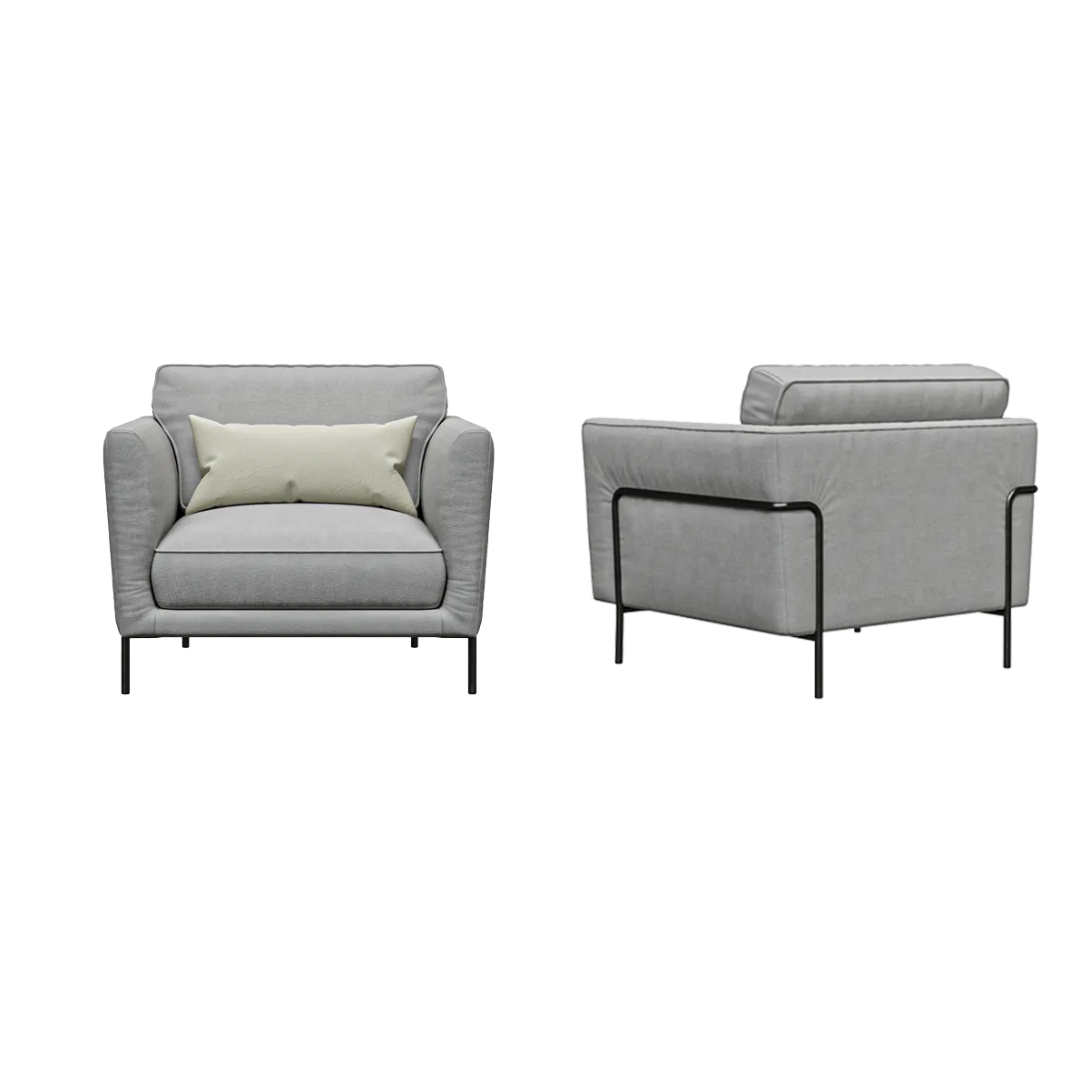 furniture – Armchair Everson Made 3D Model