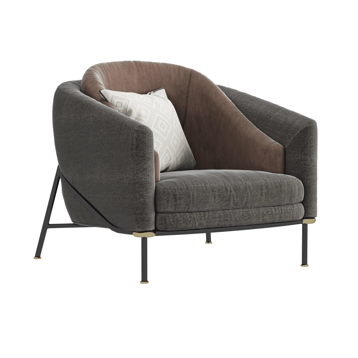 furniture – Armchair Fil Noir ”Dining” 3D Model