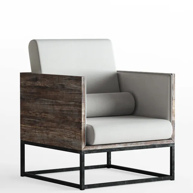 furniture – Armchair Flamant Adrita 01 3D Model