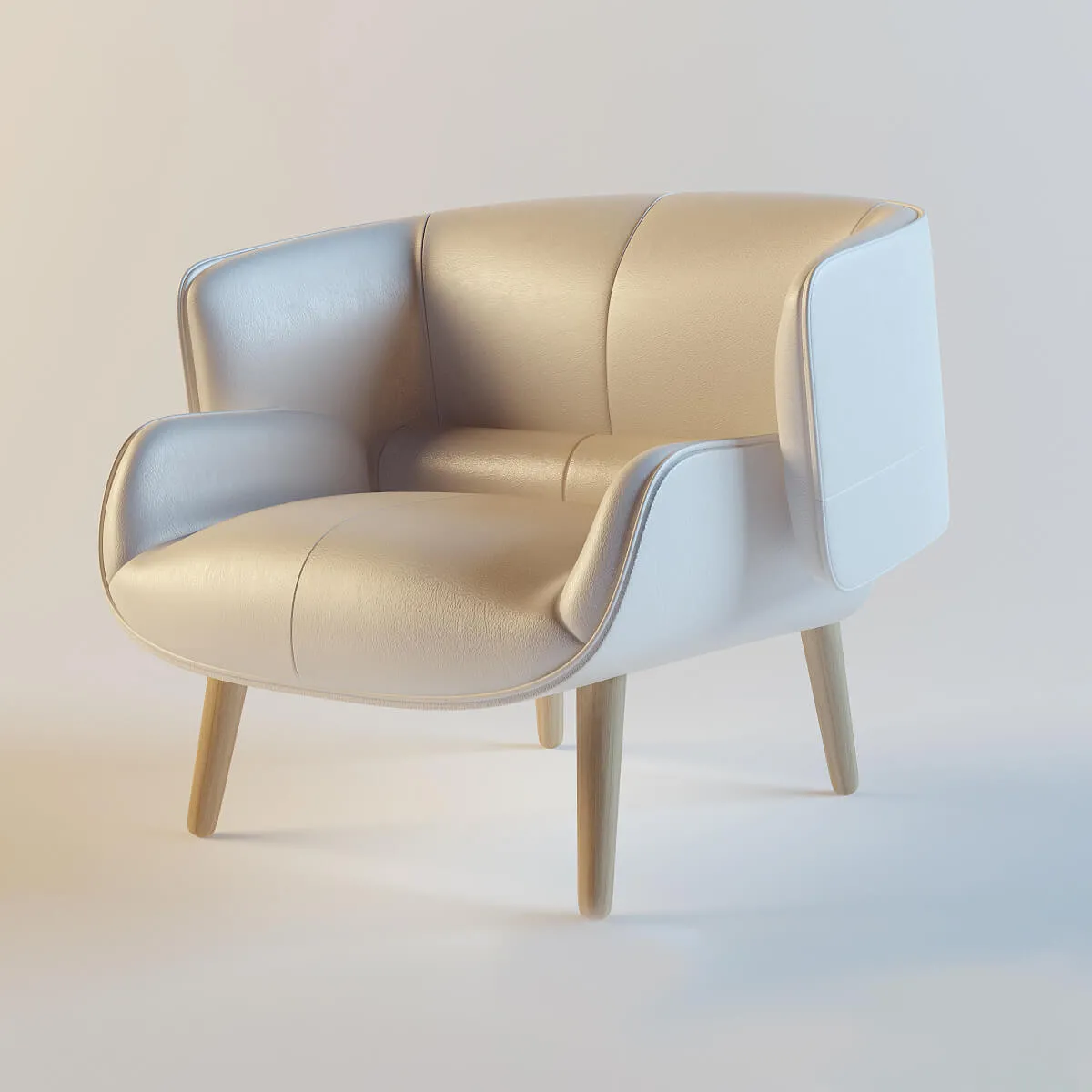 furniture – Armchair Fusion 08 3D Model