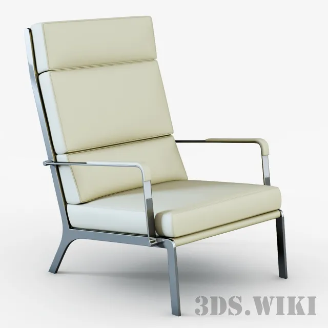 furniture – Armchair GILBERT by Jaime Casadesus 3D Model