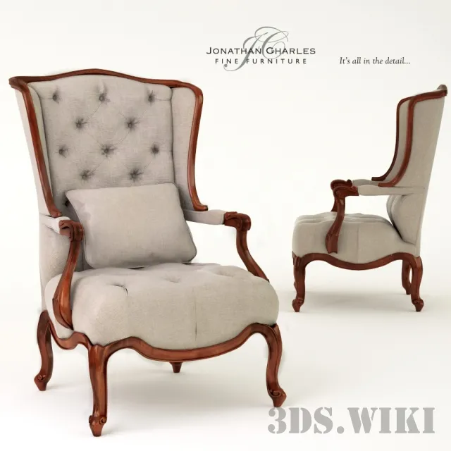 furniture – Armchair – Jonathan Charles 3D Model
