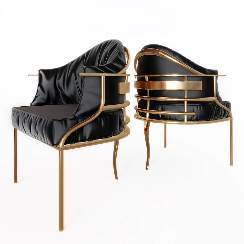 furniture – Armchair Koket Asia 3D Model