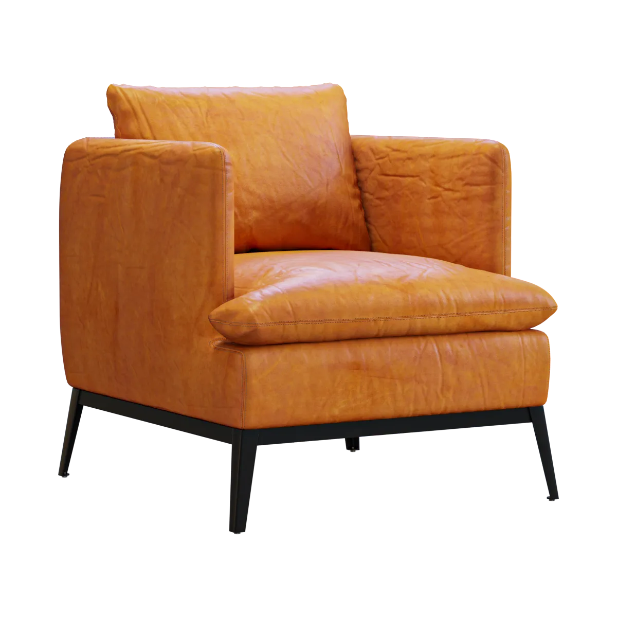 furniture – Armchair Lewis Classic 3D Model