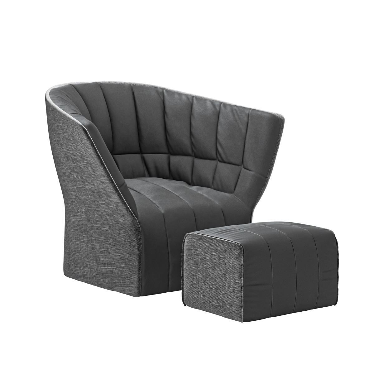 furniture – Armchair Ligne Roset Moel 3 3D Model furniture – Armchair Ligne Roset Moel 3 3D Model