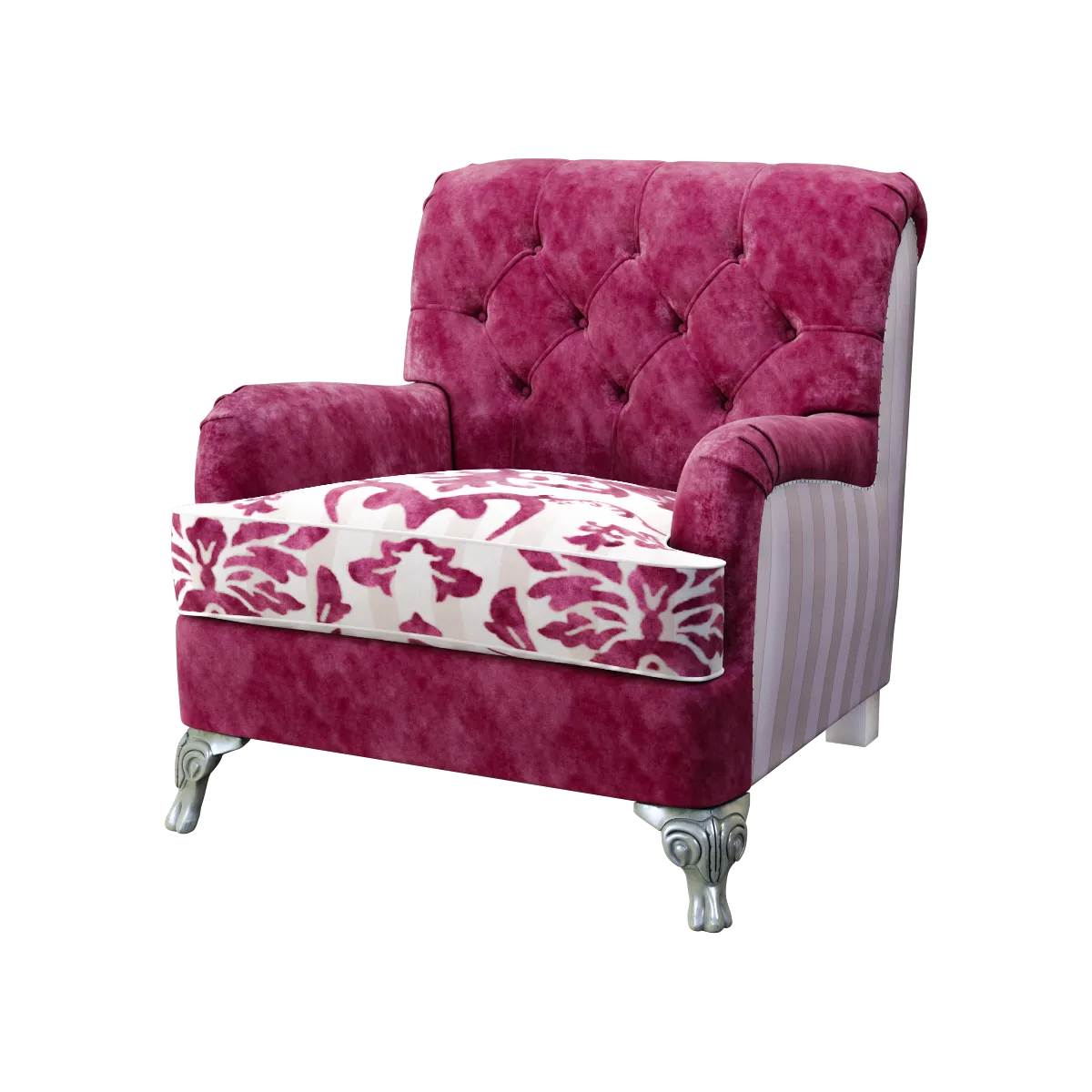 furniture – Armchair Mantellassi Revival 3D Model