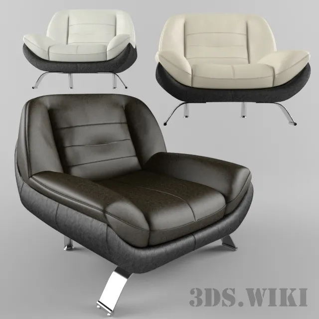 furniture – Armchair Mello Gala Collezione 3D Model
