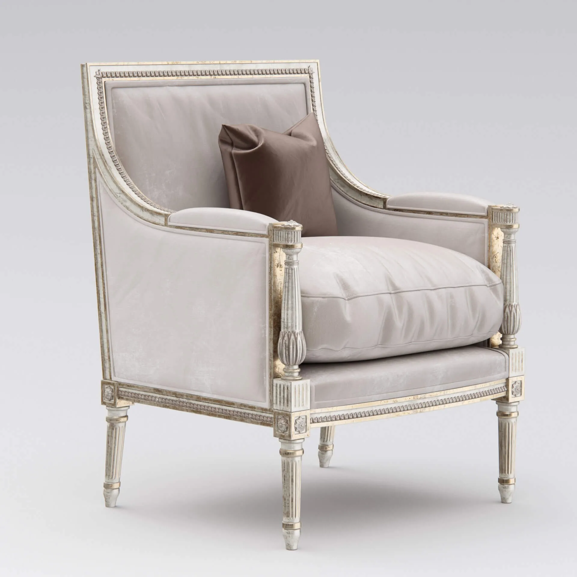 furniture – Armchair Minerva Bergere from Eloquenc 3D Model