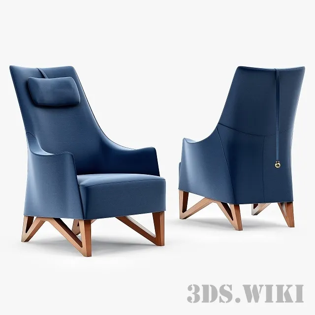 furniture – Armchair MOBIUS 63940 Giorgetti 3D Model furniture – Armchair MOBIUS 63940 Giorgetti 3D Model