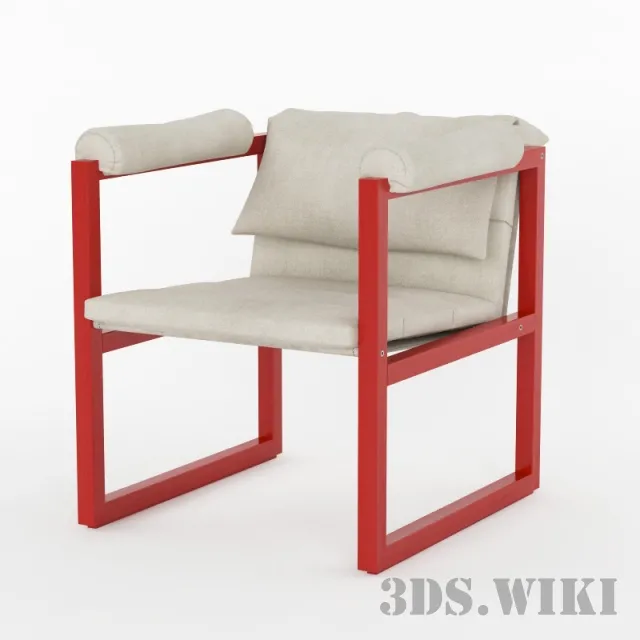 furniture – Armchair Muskat Sessel 3D Model