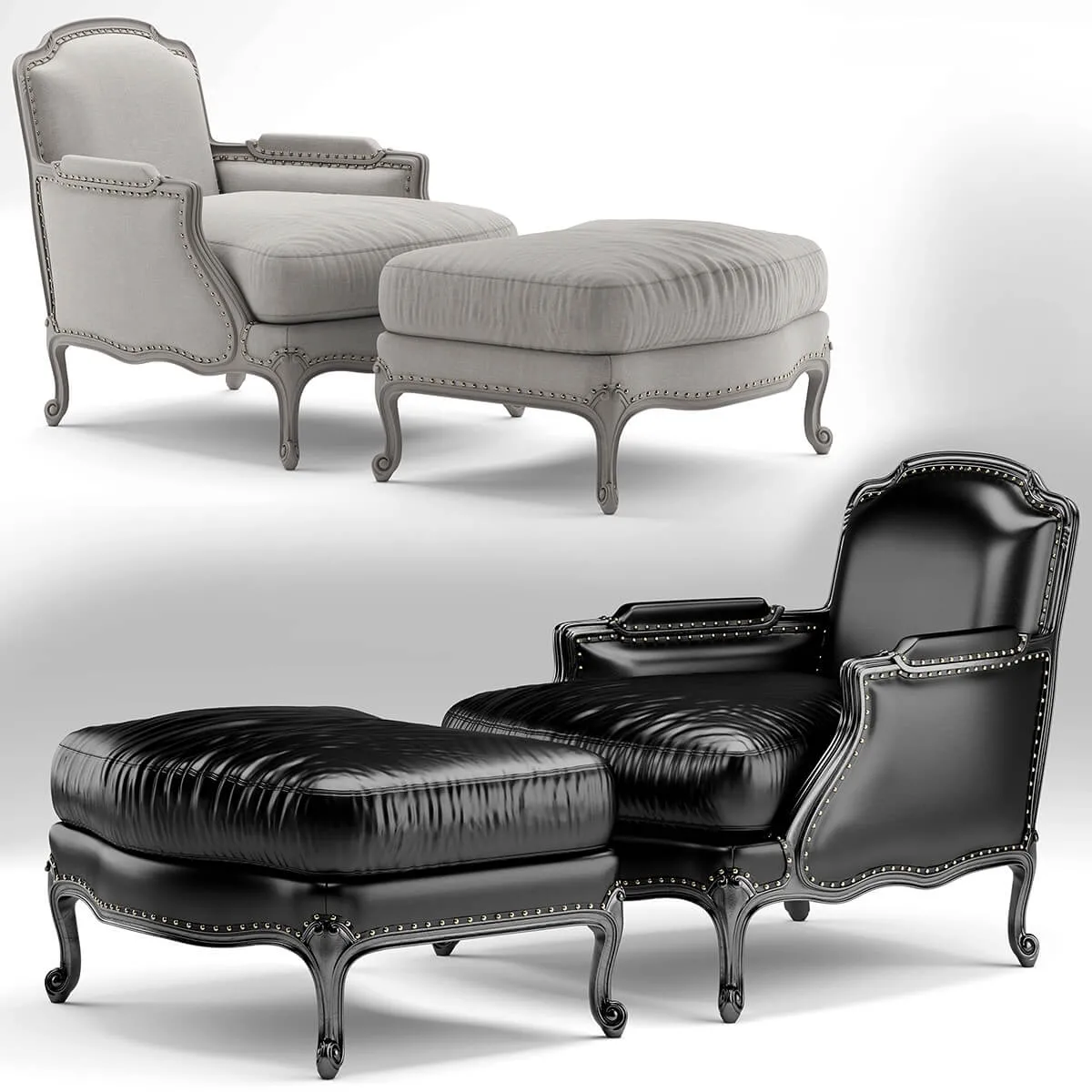 furniture – Armchair Pigra poltrona 3D Model