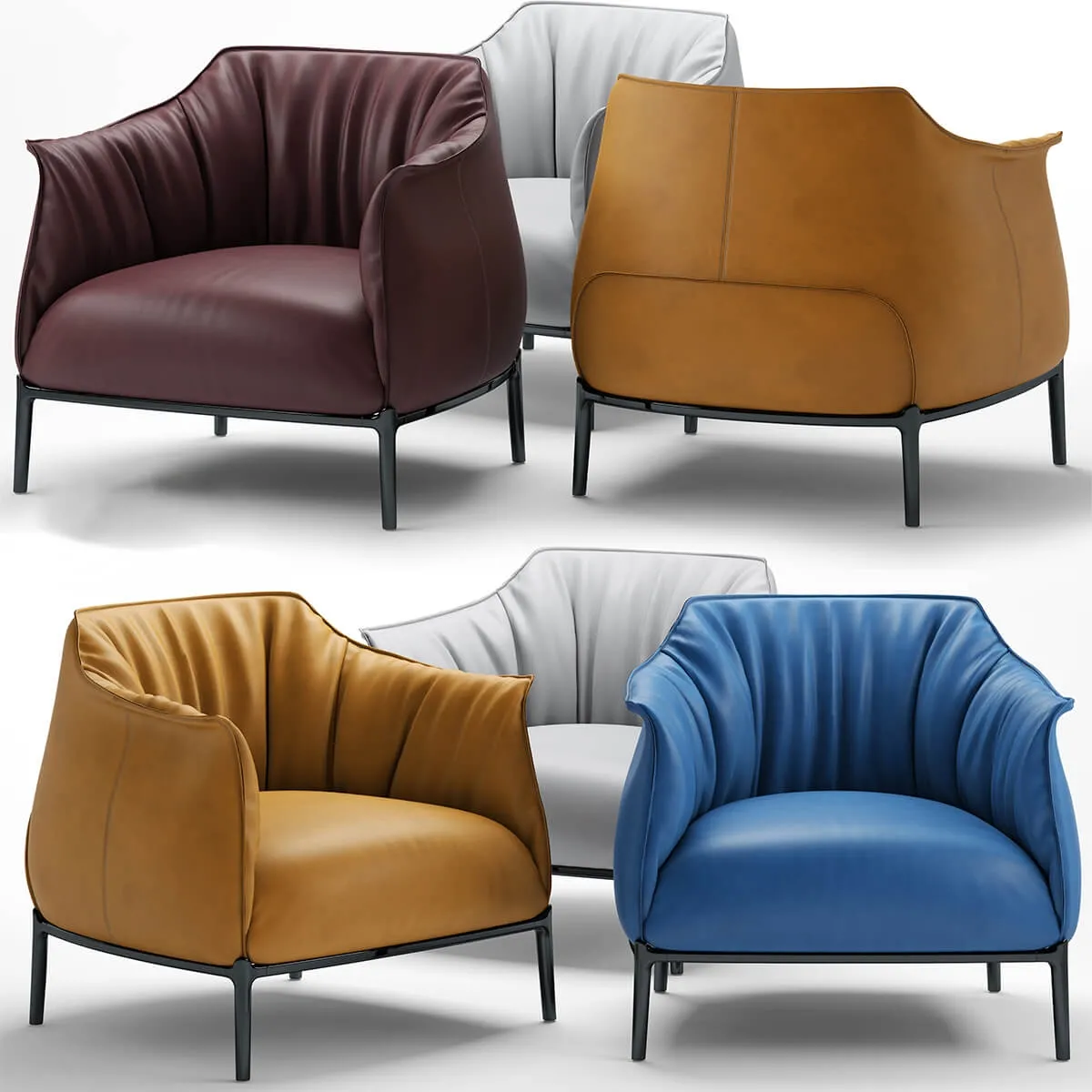 furniture – Armchair poltrona frau archibald 3 3D Model