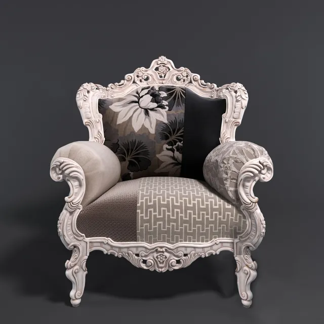 furniture – Armchair Prince 3D Model