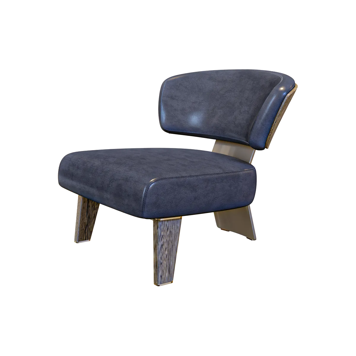 furniture – Armchair Reeves Wood 3D Model