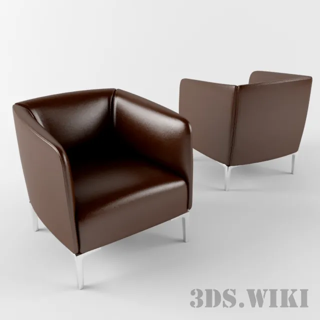furniture – Armchair Rolf Benz 392 3D Model