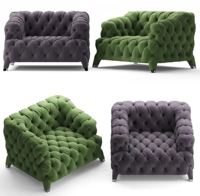 furniture – Armchair rugiano cloud 3D Model furniture – Armchair rugiano cloud 3D Model